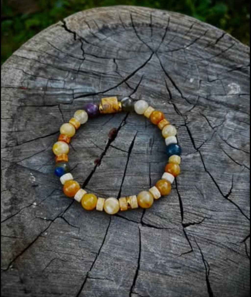 Natural Sun Stone bracelet