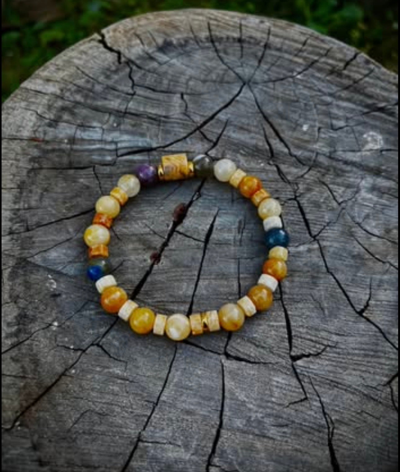 Natural Sun Stone bracelet