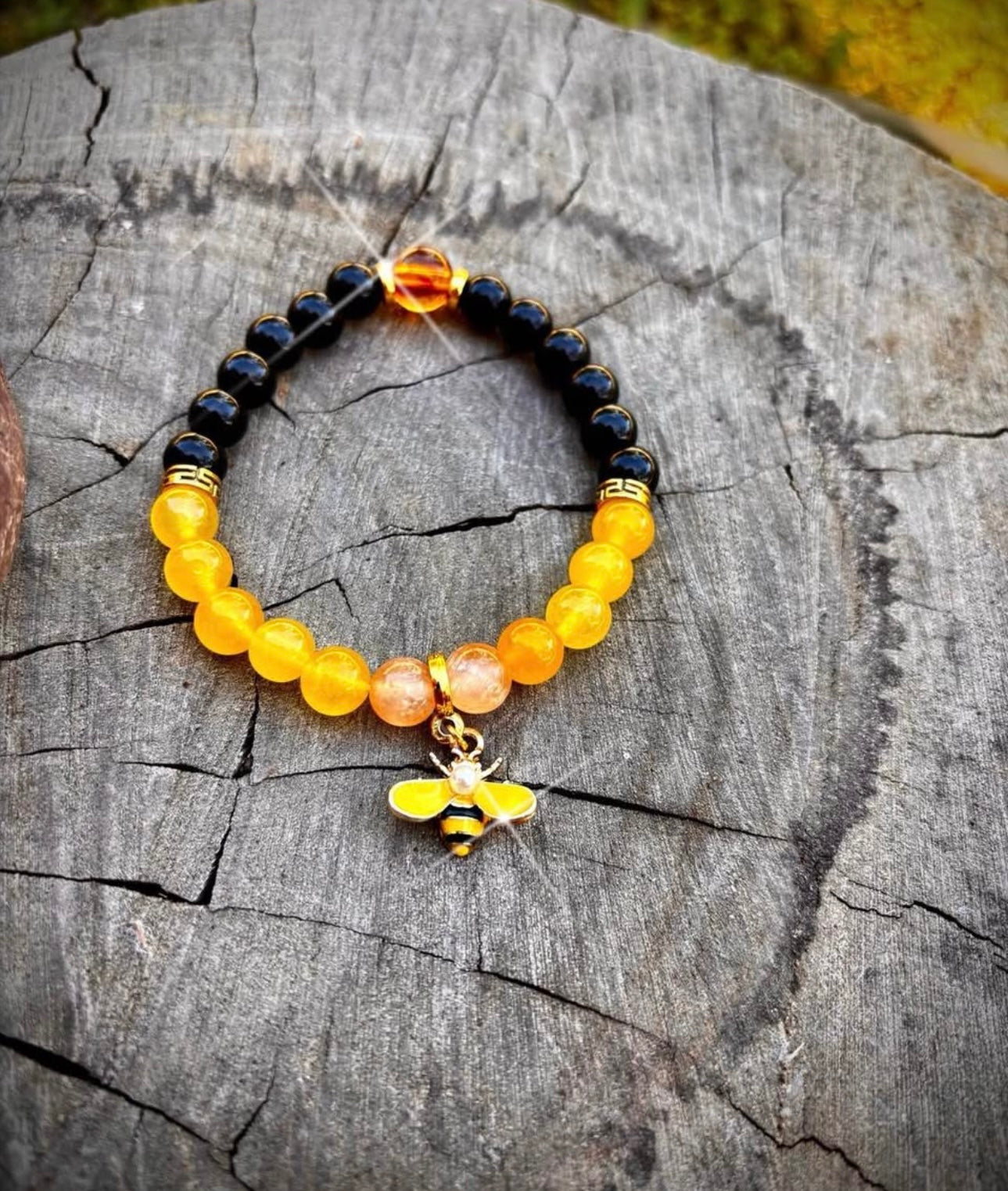 Bumblebee bracelet