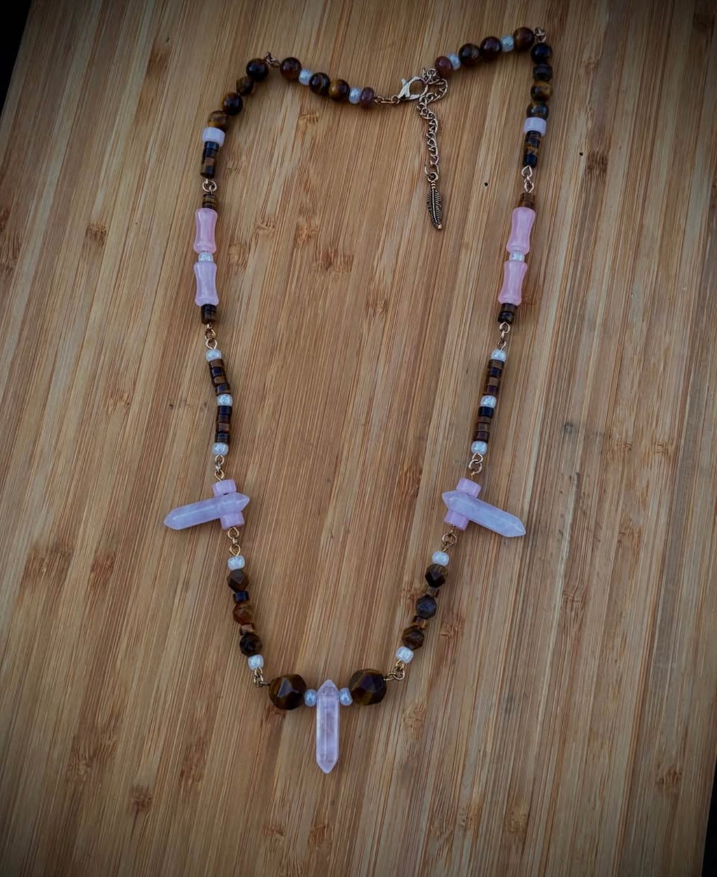 Tiger eye dream necklace