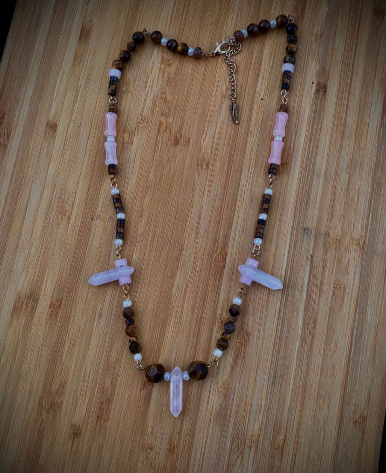 Tiger eye dream necklace