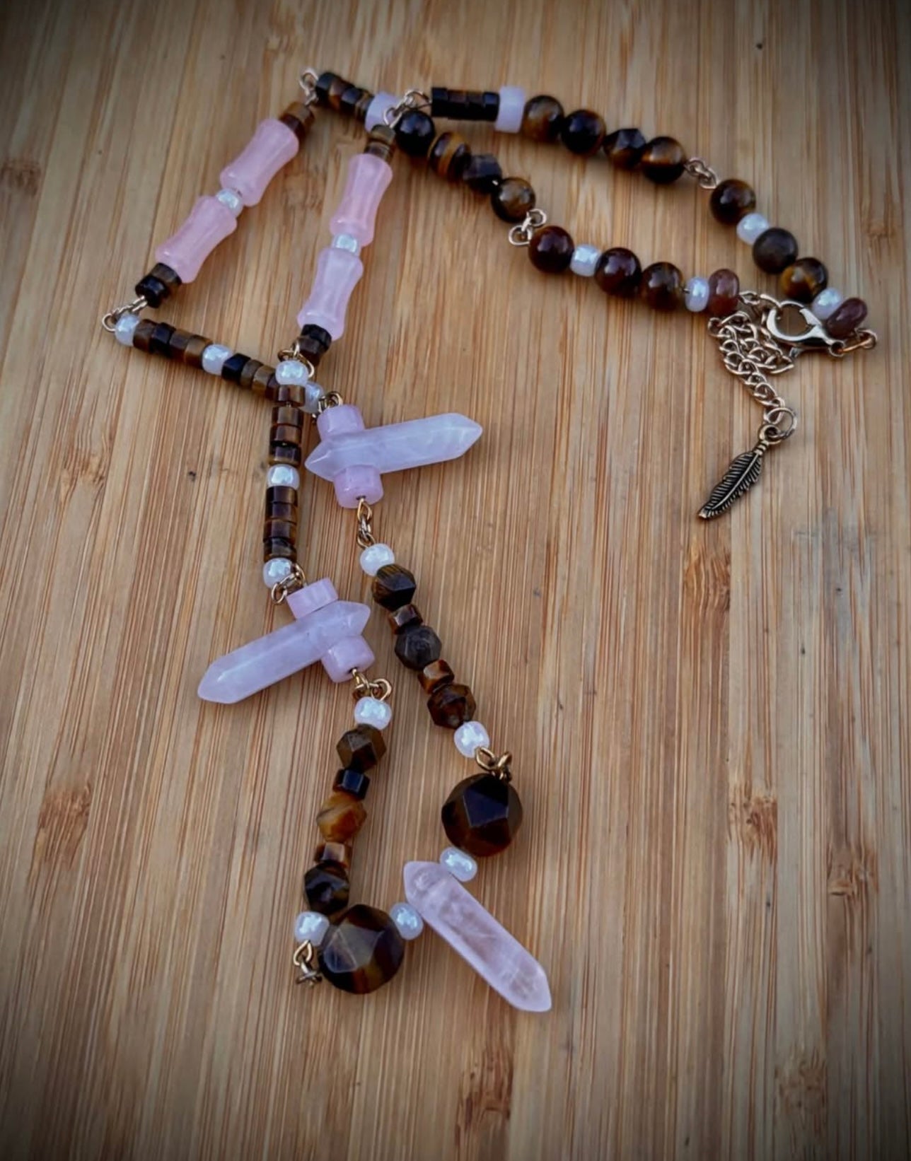 Tiger eye dream necklace