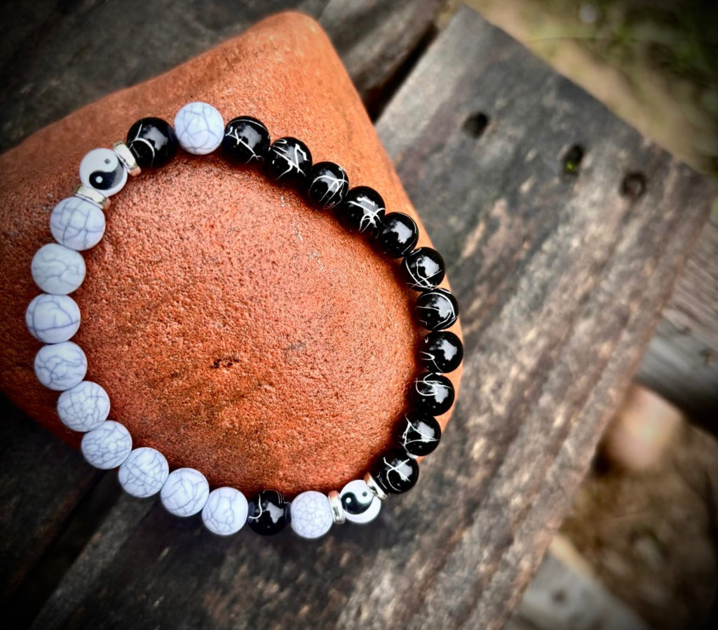 Polished Yin Yang bracelet
