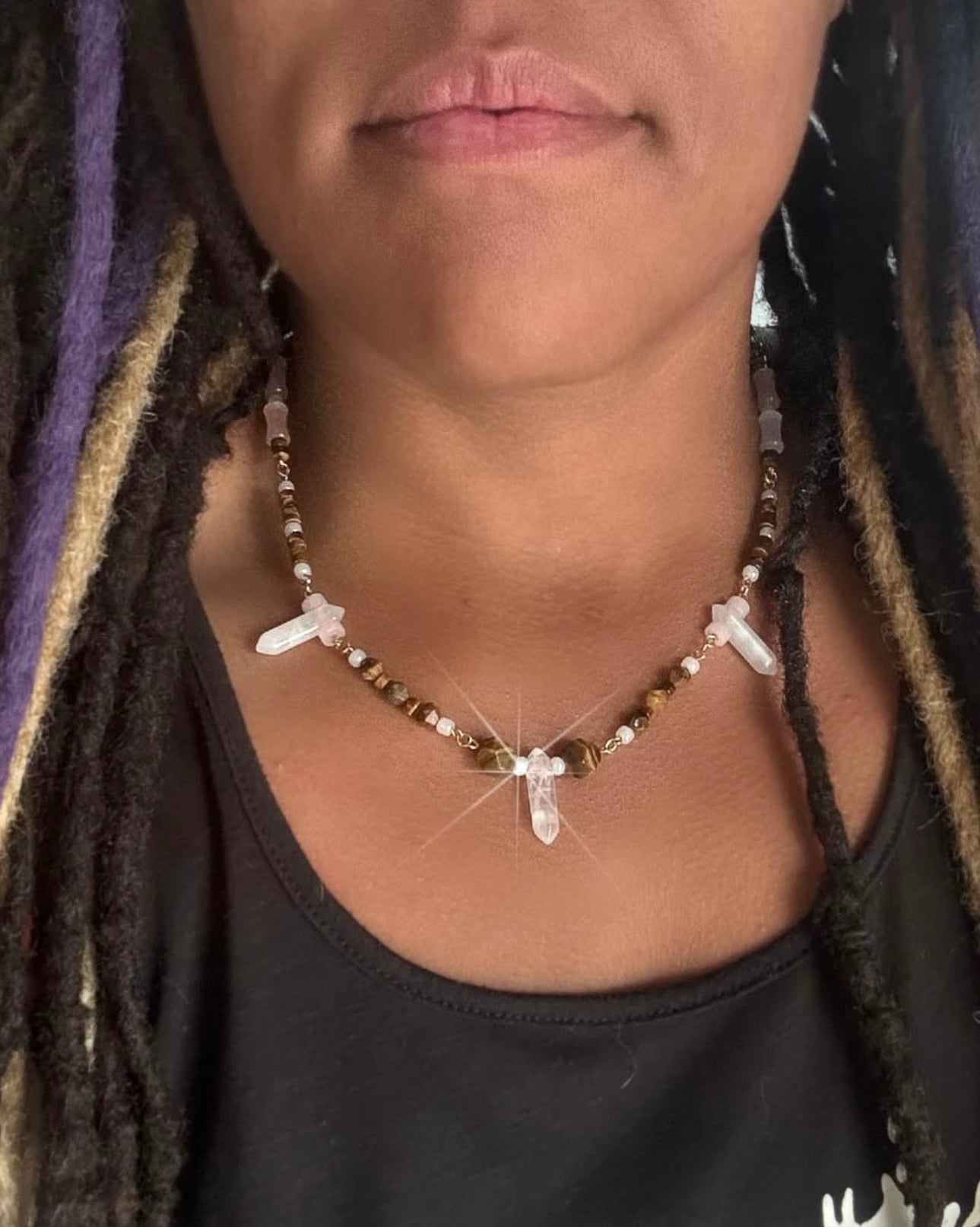 Tiger eye dream necklace