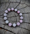 Rose Quartz & Hematite Bracelet